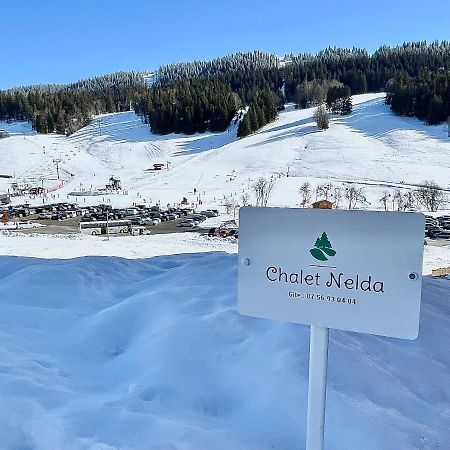 Gite Avec Terrasse Et Belle Vue - Chaletnelda Com Lamoura Exterior foto