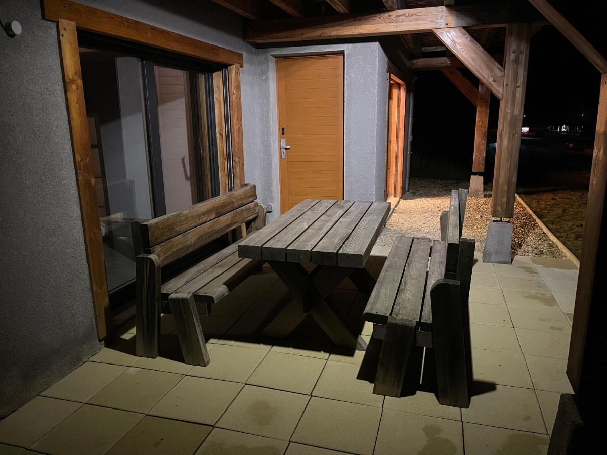 Gite Avec Terrasse Et Belle Vue - Chaletnelda Com Lamoura Exterior foto