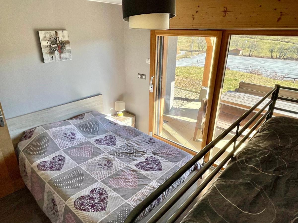 Gite Avec Terrasse Et Belle Vue - Chaletnelda Com Lamoura Exterior foto